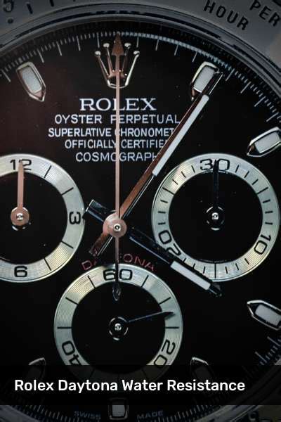 rolex datejust ii water resistant|Rolex daytona water resistance.